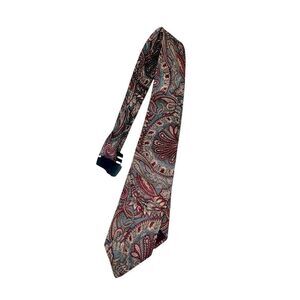 Vintage Ralph Lauren Polo Paisley Handmade Silk Tie